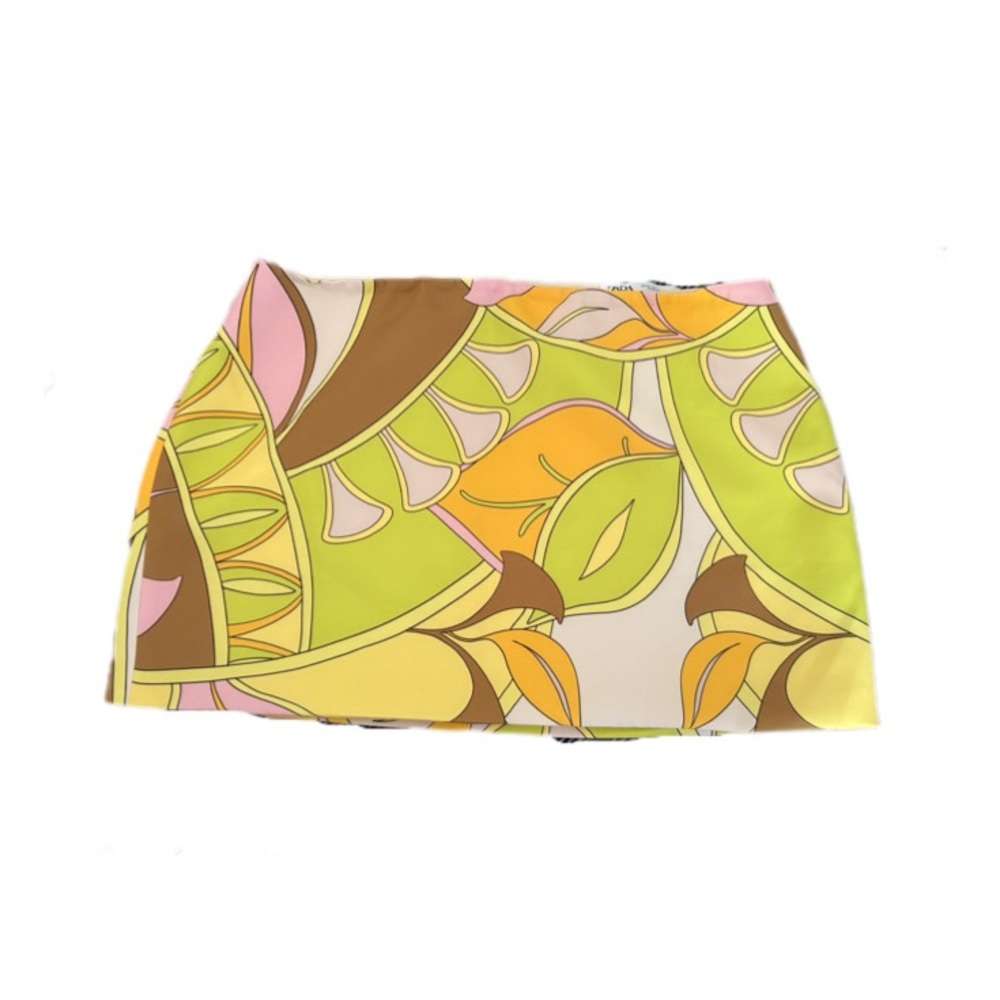 Zara Multicolor Patterned Skirt
